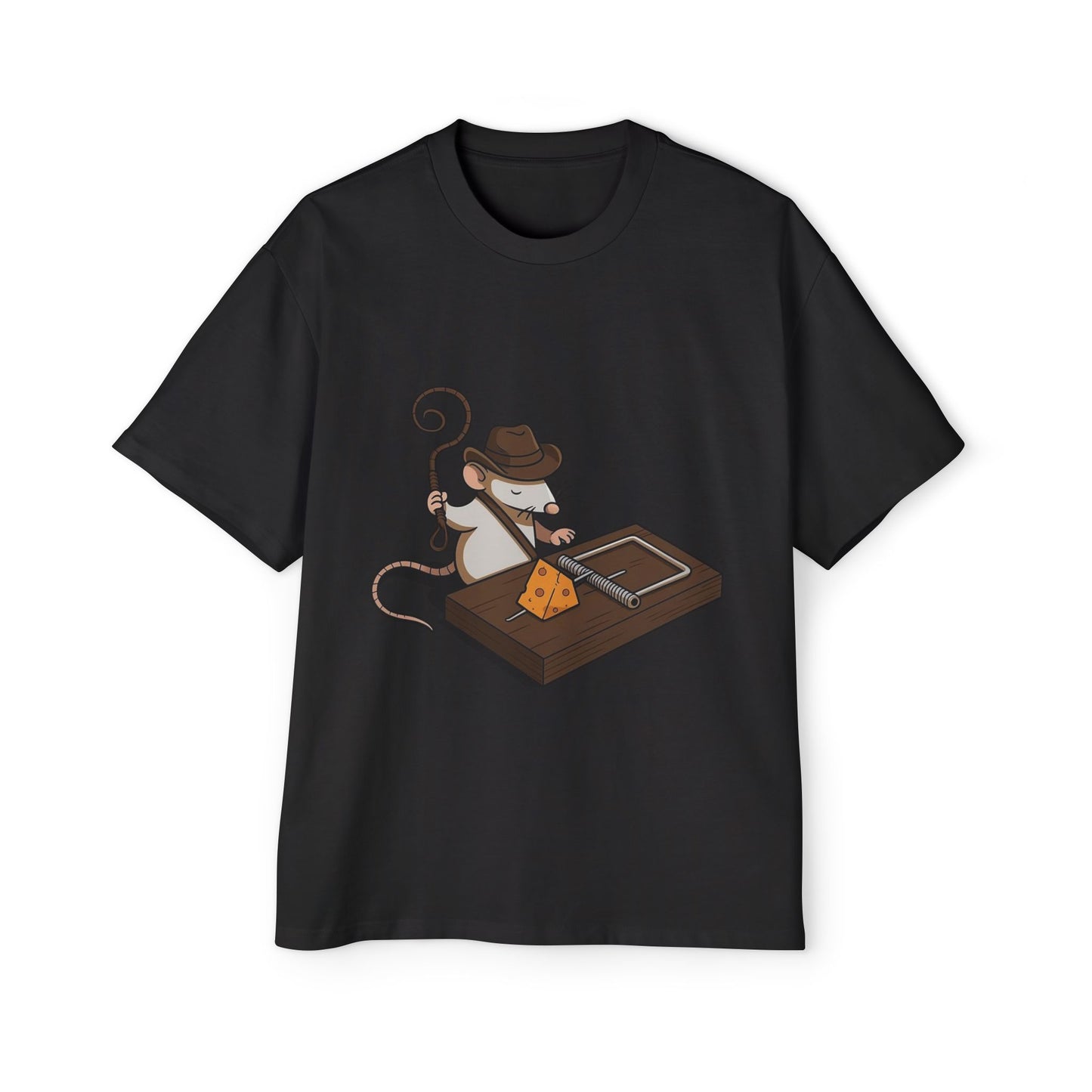 Mouse Trap Adventurer T-Shirt - Unique Print Design!
