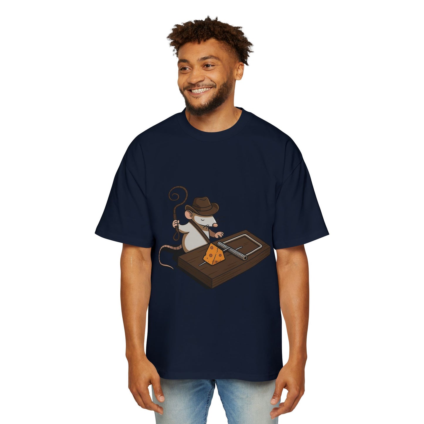 Mouse Trap Adventurer T-Shirt - Unique Print Design!