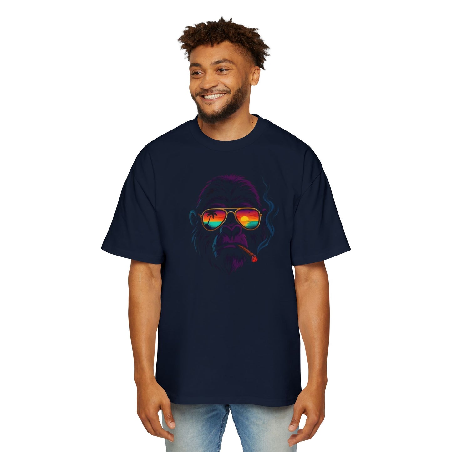 "Cool Gorilla Vibes T-Shirt - Bold & Colorful Design!