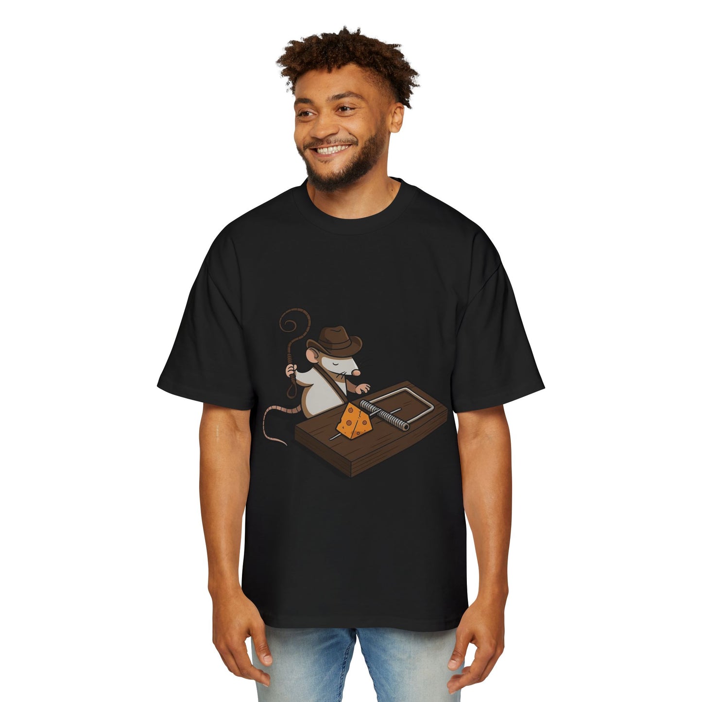 Mouse Trap Adventurer T-Shirt - Unique Print Design!