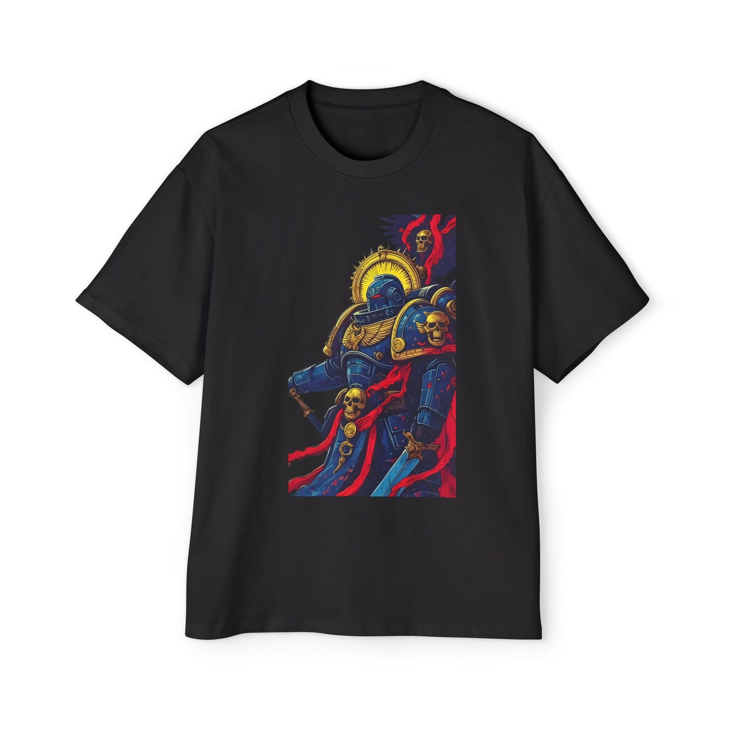 Cosmic Raven Oversized T-Shirt – Soar Through the Stars in Cozy Style!
